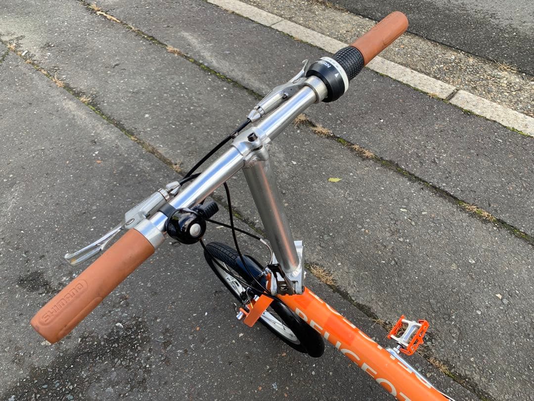 【即乘】送料無料 PEUGEOT 折り畳み自転車7速 ミニベロ 小径車16インチ