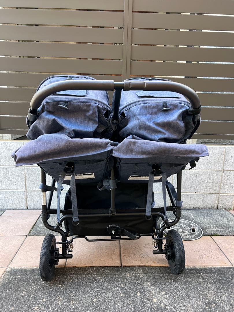 【良品】エアバギー　ココダブルEXフロムバース　アースブルー