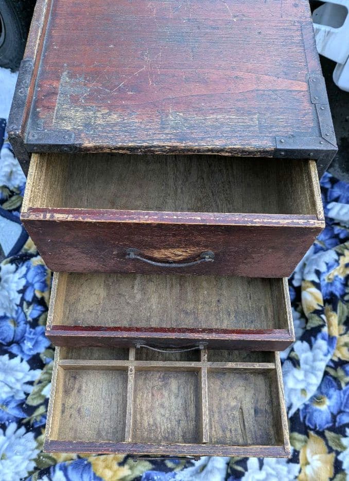 桐箪笥　タンス　ヴィンテージ　小物入れ　アクセサリー　アンティーク