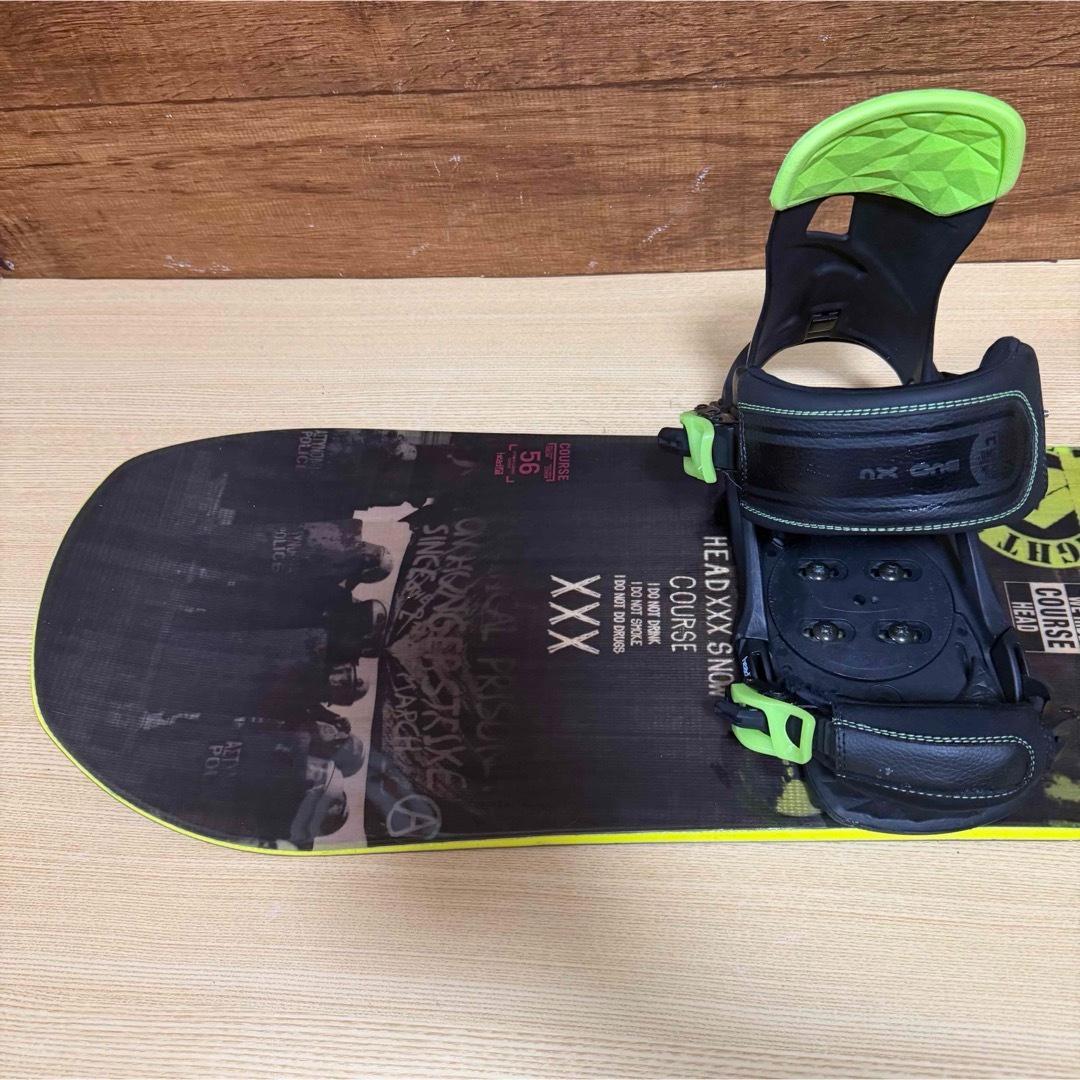 HEAD　COURSE メンズスノーボード　ハイブリッドキャンバー　156cm