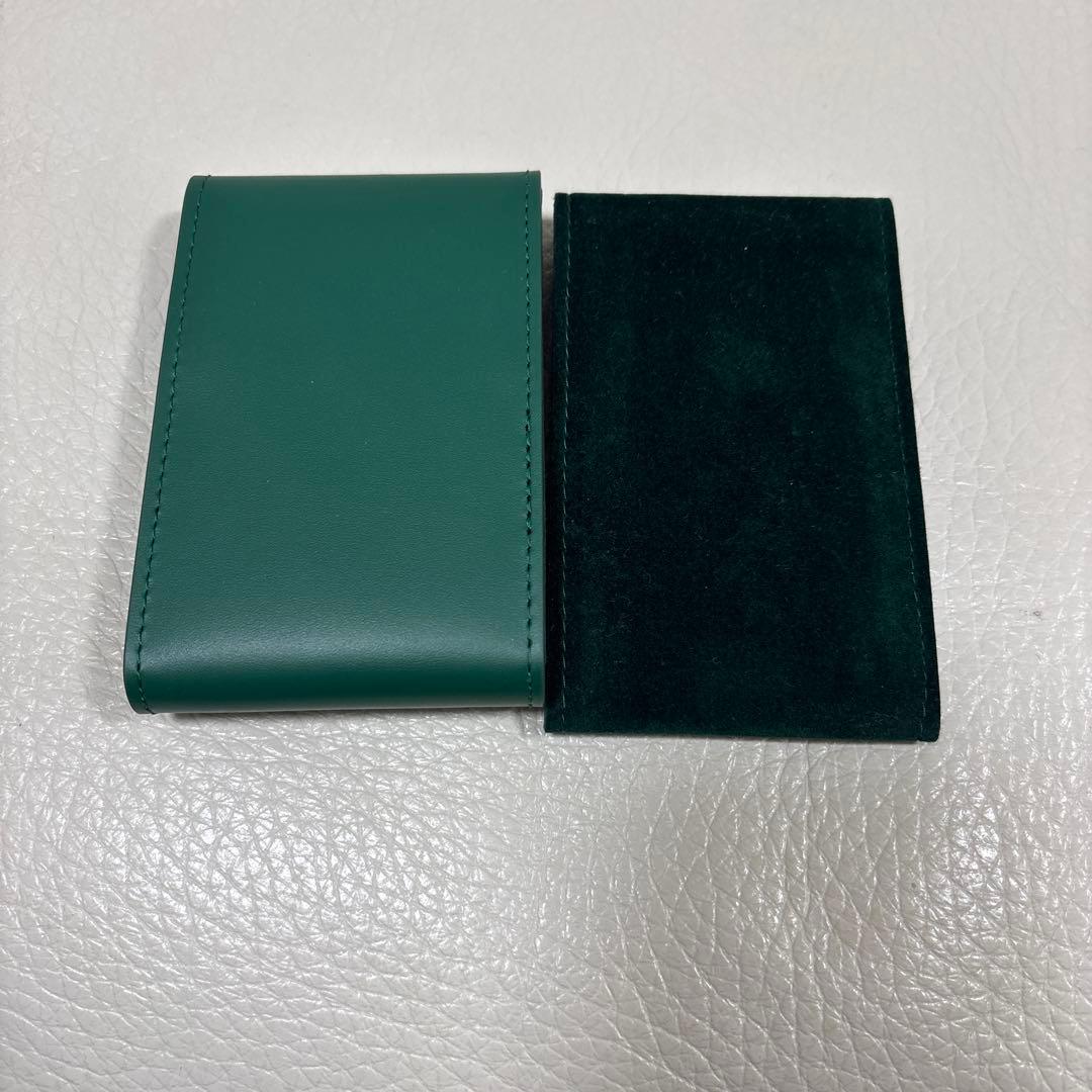 ROLEX グリーンレザー 時計ケース