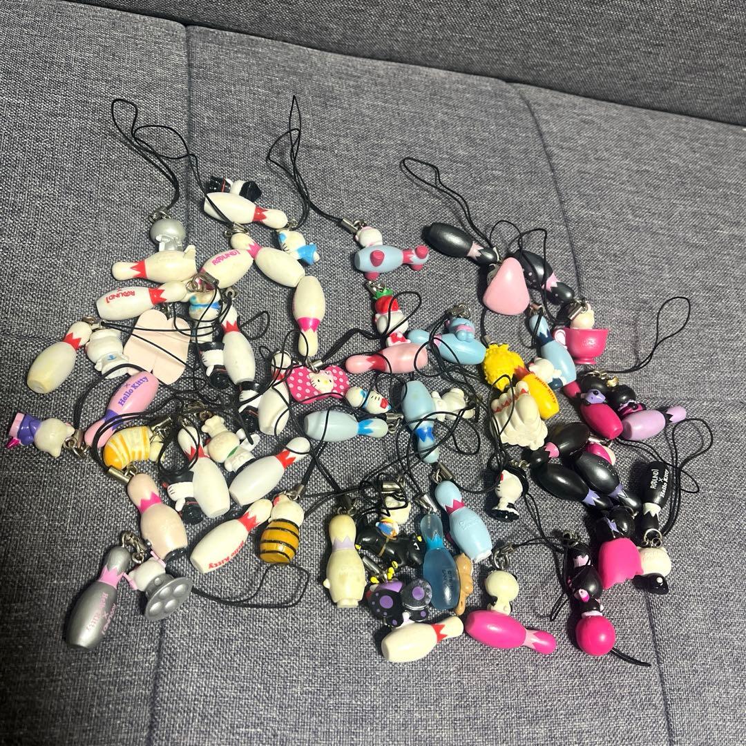 亘*様 【希少】ROUND1 非売品　ハローキティ ストラップ 39点セット　ま