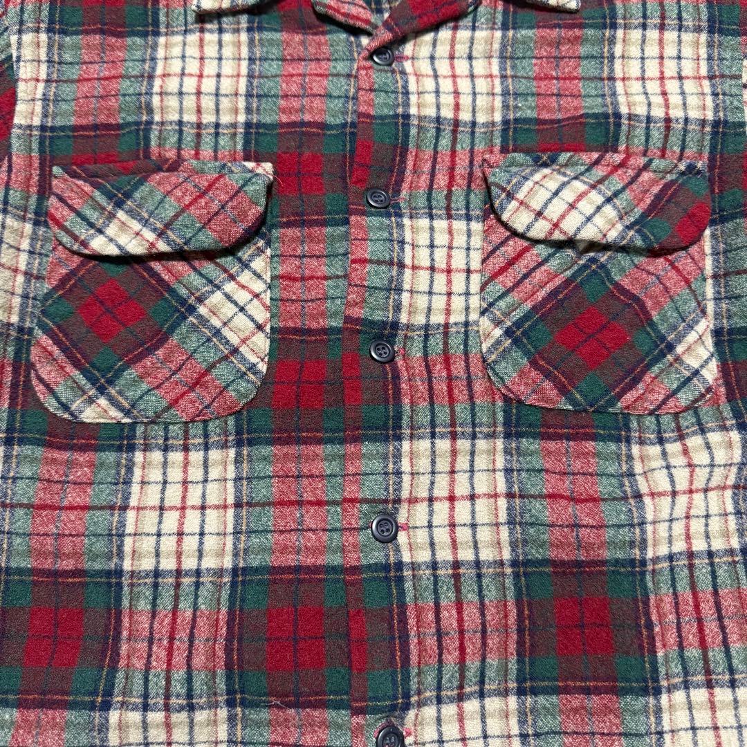 PENDLETON 90's USA製 ボードシャツ オープンカラー