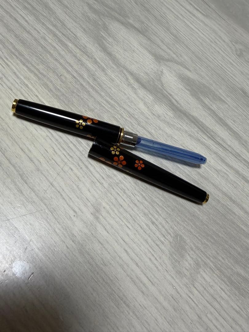 PILOT パイロット 万年筆 ペン先 18k 梅柄