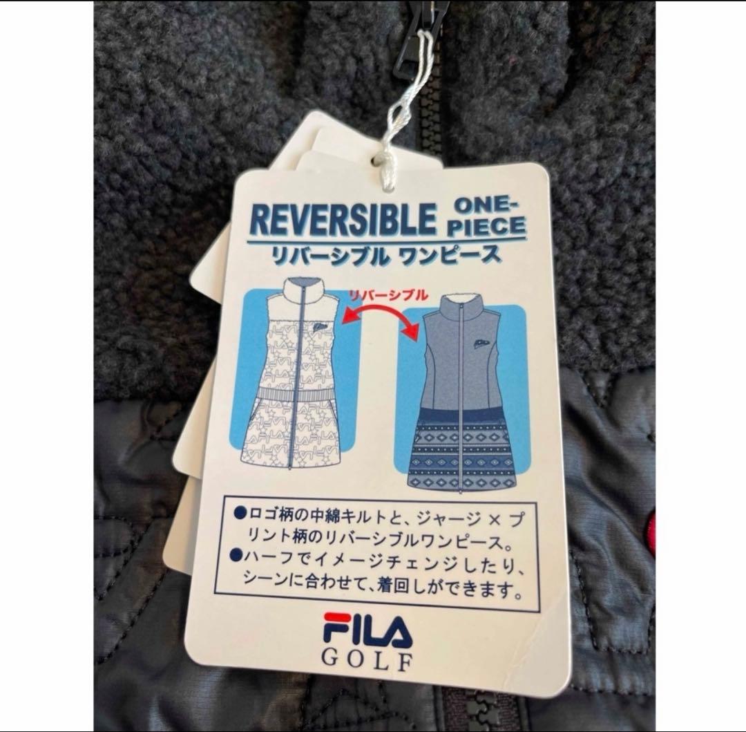 最終値下げ　フィラゴルフ　フィラ　中綿ワンピース　ゴルフ　テニス