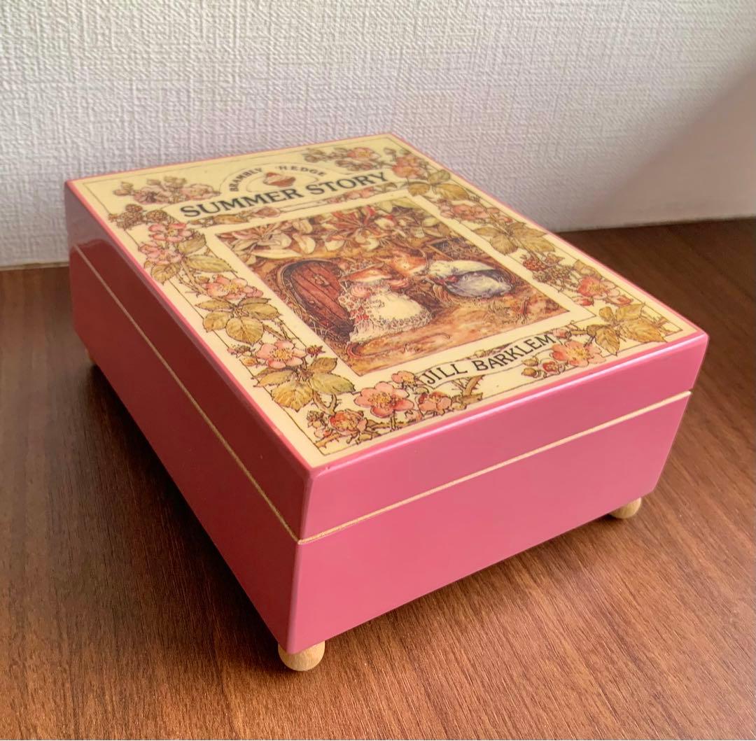 ブランブリーヘッジ 夏のおはなし オルゴール ジュエリーボックス