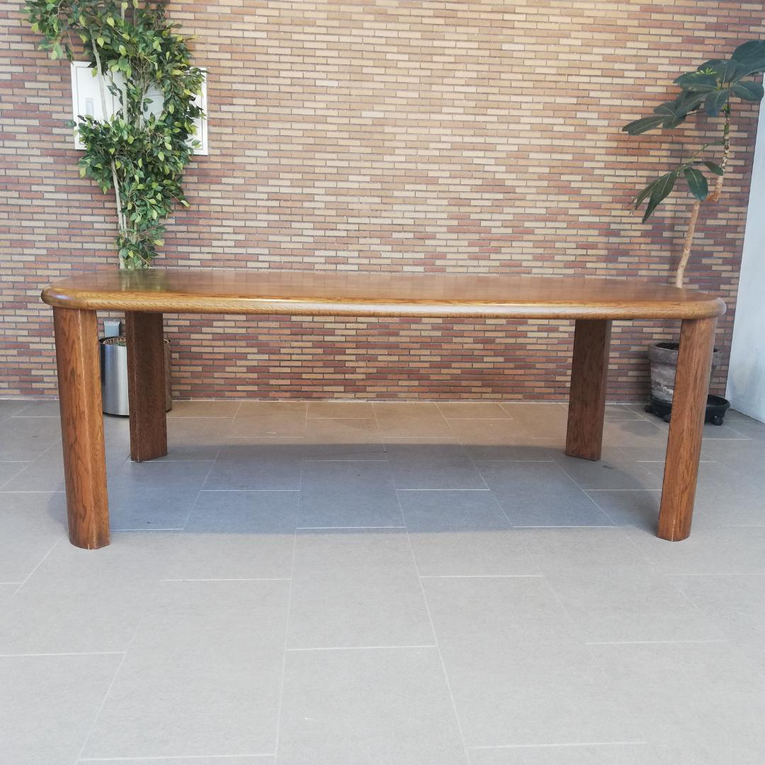 美品♠浜本工芸　ダイニングセット　ダイニングテーブル　椅子6脚