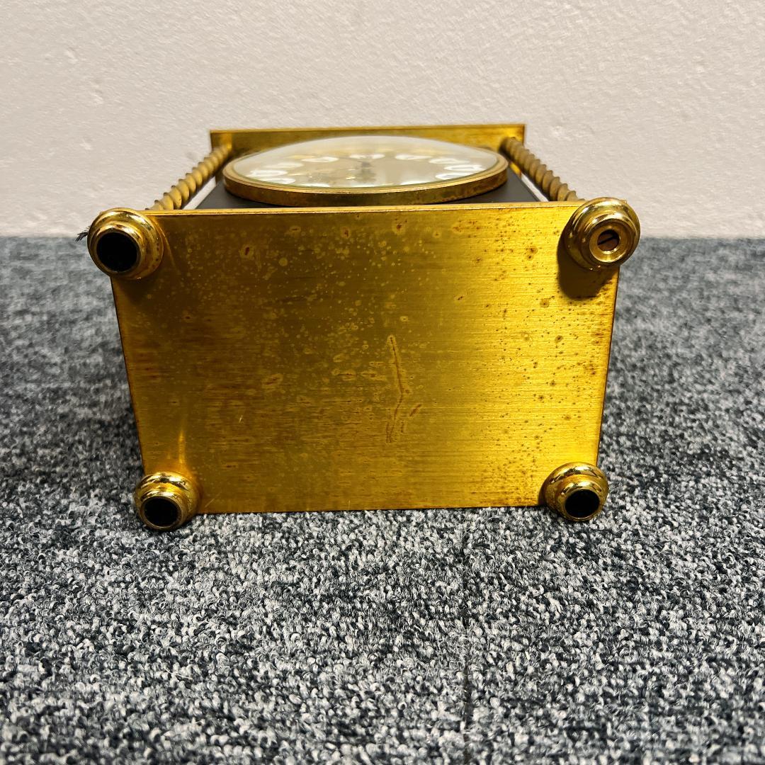 【動作確認済】Le Castel/ル・カステル 置き時計 ゼンマイ式