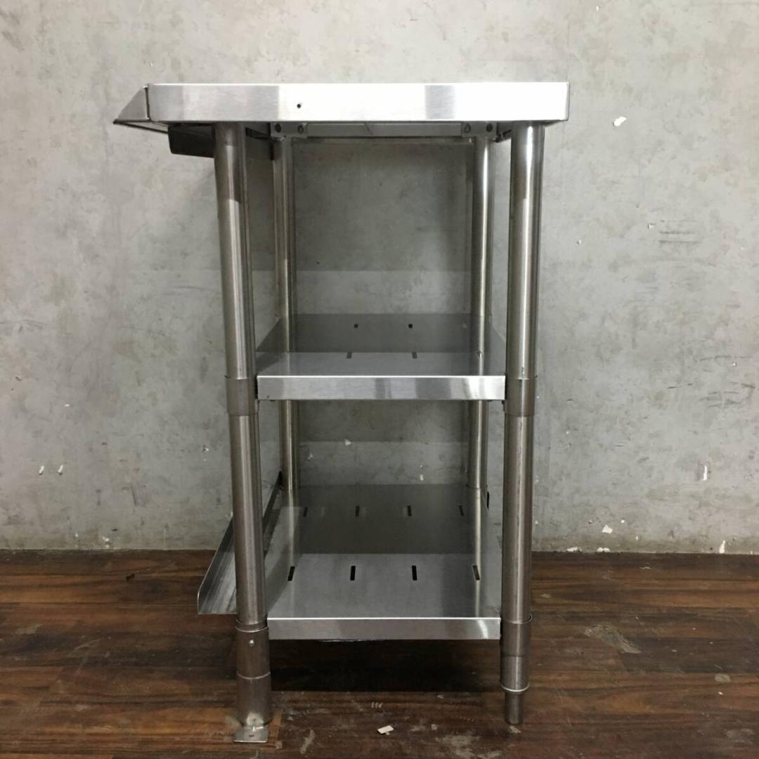 マルゼン ステンレス作業台 W60×D50×H82cm 高さ調節可能 業務用