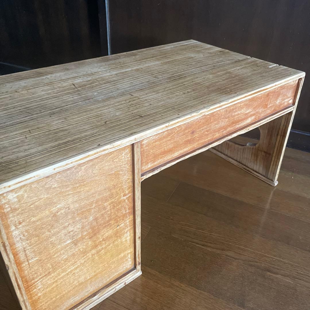 文机　机　飾り棚　小引き出し　古道具　昭和　インテリア　アンティーク