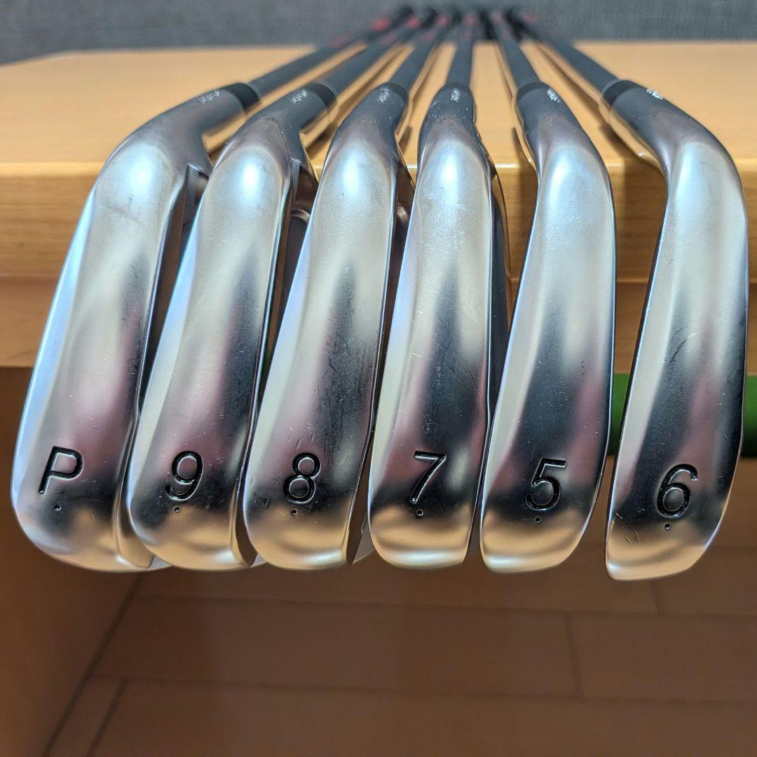 【美品】プロギアPRGR 01(2023) 6本 MODUS120 X