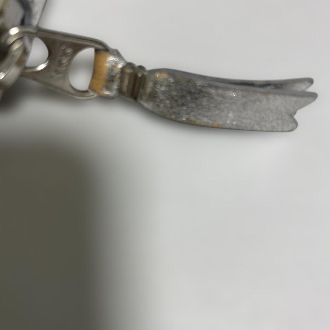 コムデギャルソン　二つ折財布　シルバー