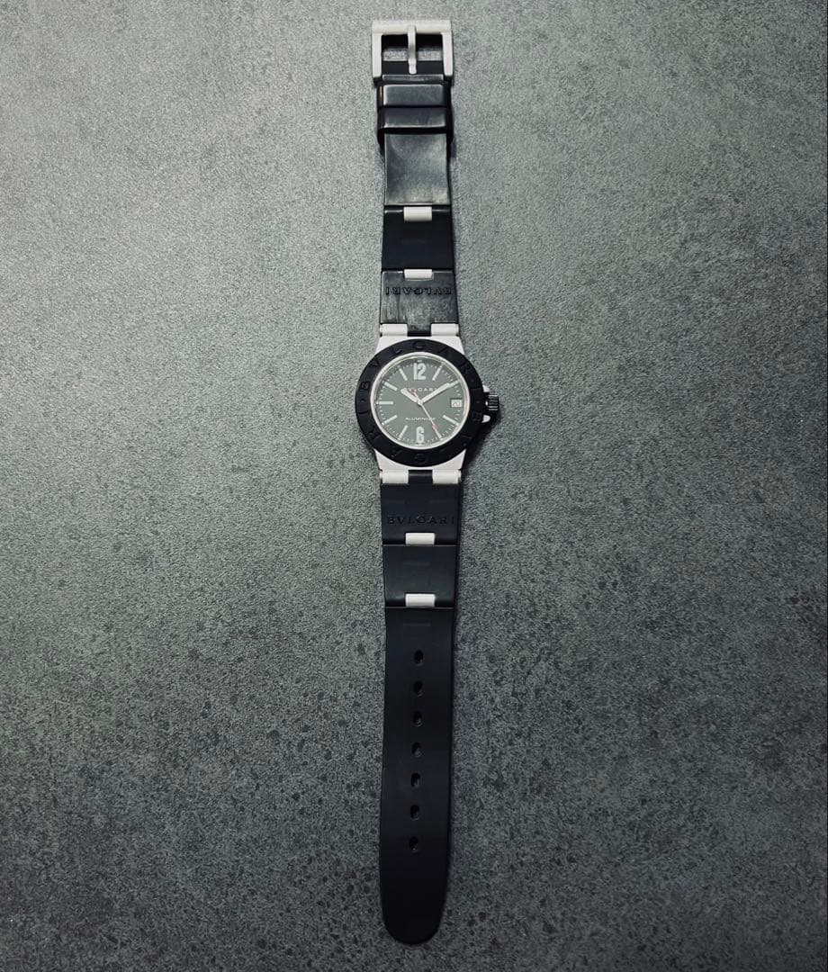 希少　BVLGARI アルミニウムAL32TA BLACK ANA限定仕様