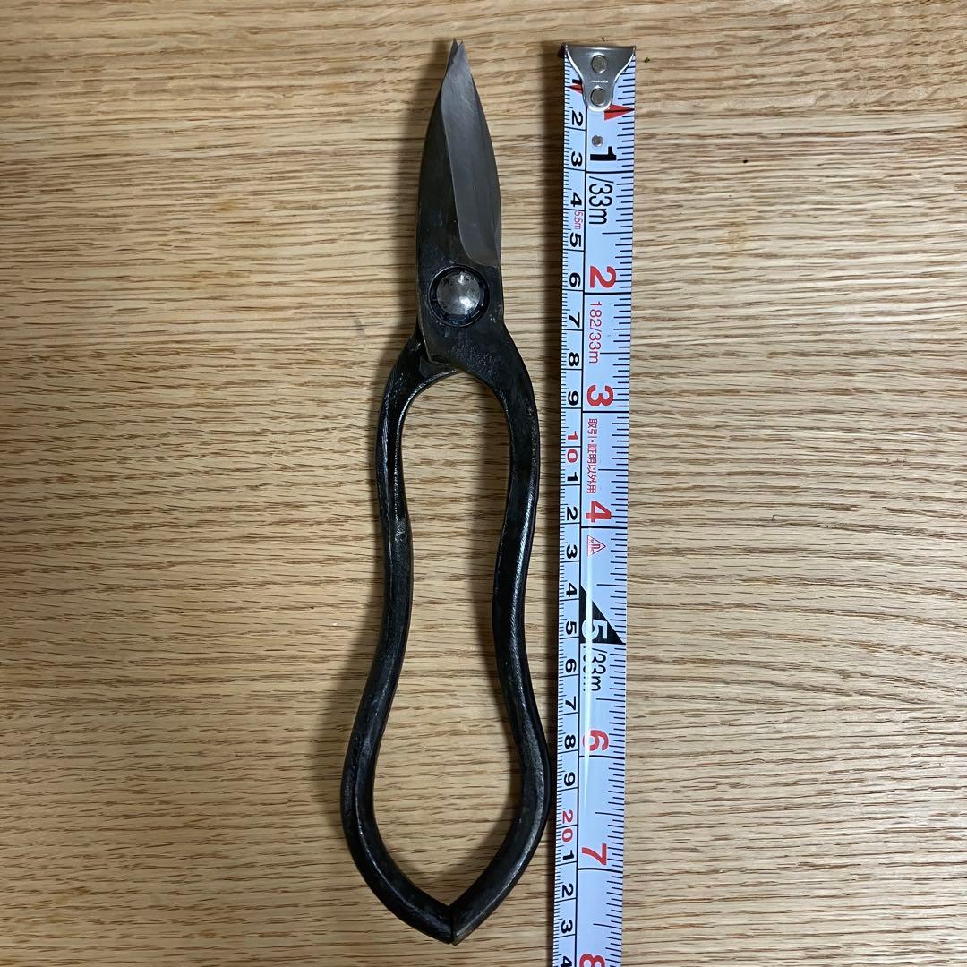 安広　キリバシ　切箸　植木鋏　庭師鋏