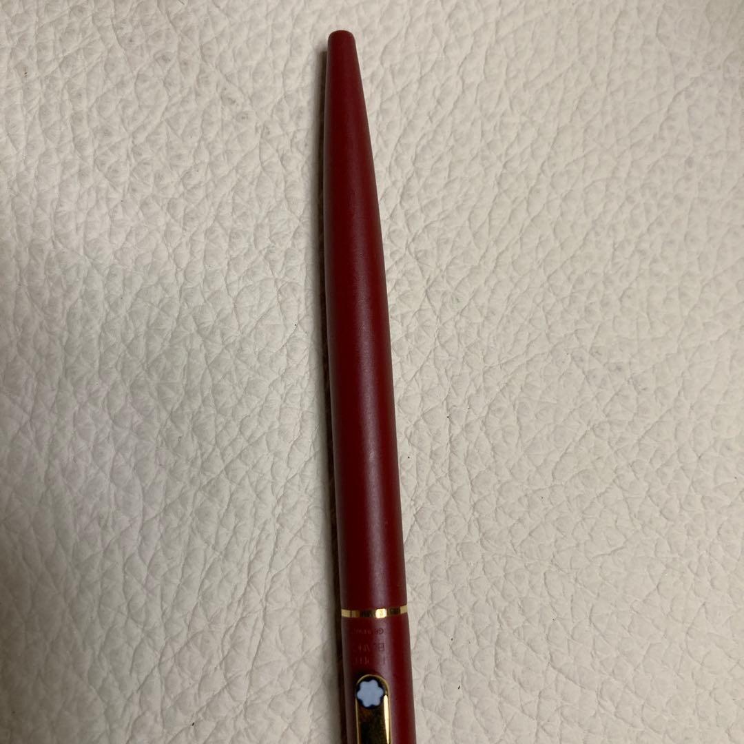 MONTBLANCモンブランボールペン ノブレス　ワインレッド13.7cm￼箱付