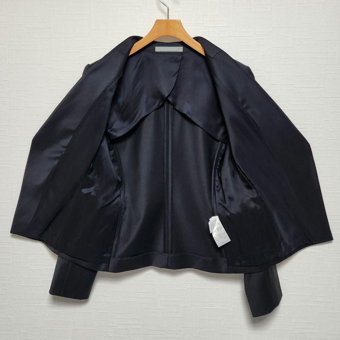 セオリーリュクス　エグゼクティブ　レディース　パンツスーツ　セットアップ　黒