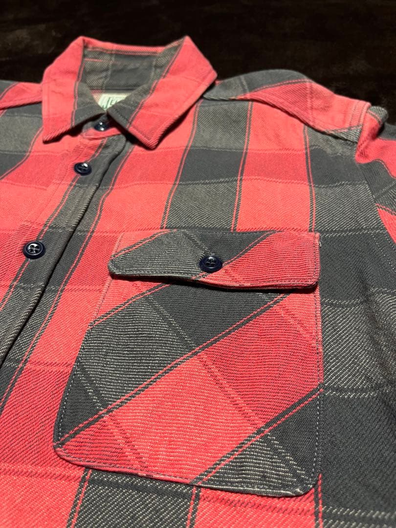 5.新品 ジェラード JELADO ネルシャツ サイズ16