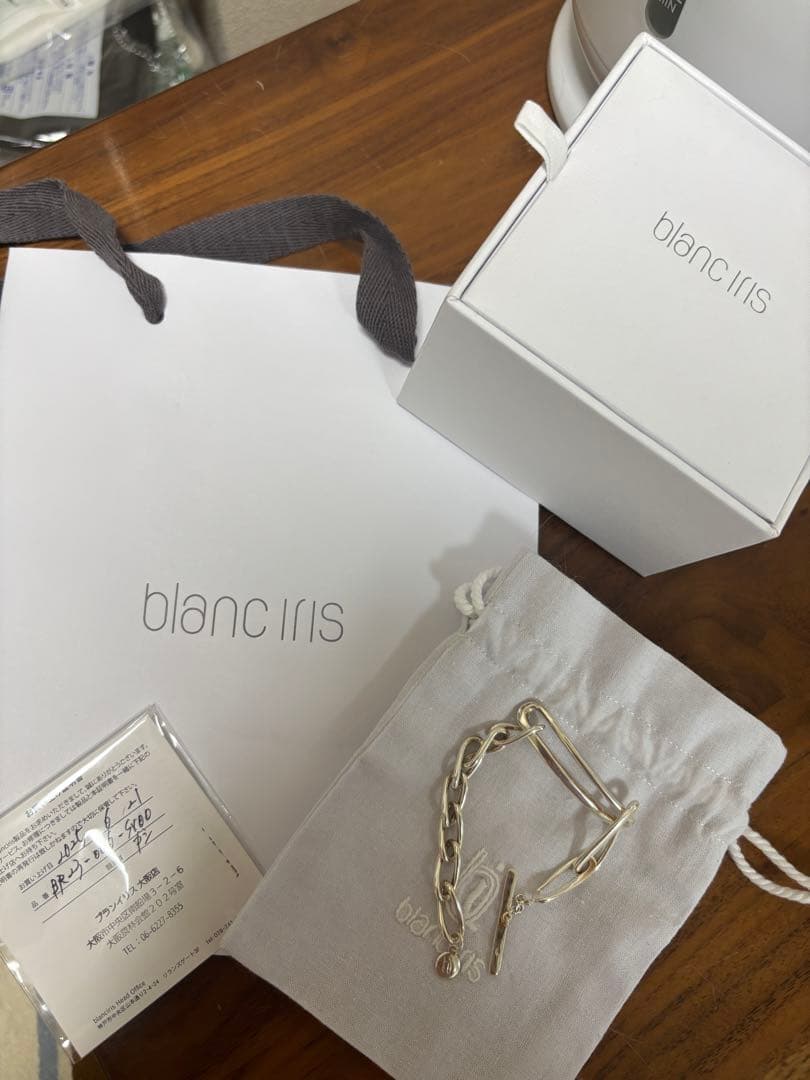 Blanc Iris Rebellion ブレスレット シルバー925