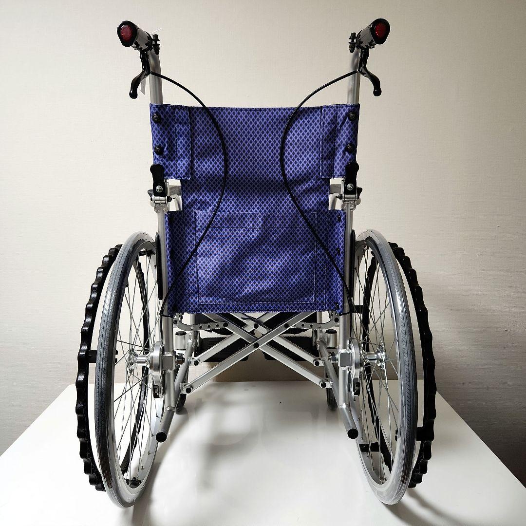 カワムラサイクル　自走用　超軽量　車椅子　ふわりす　KF22-40SB