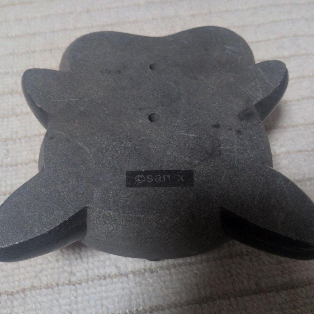 たれパンダ　石製置物 グレー