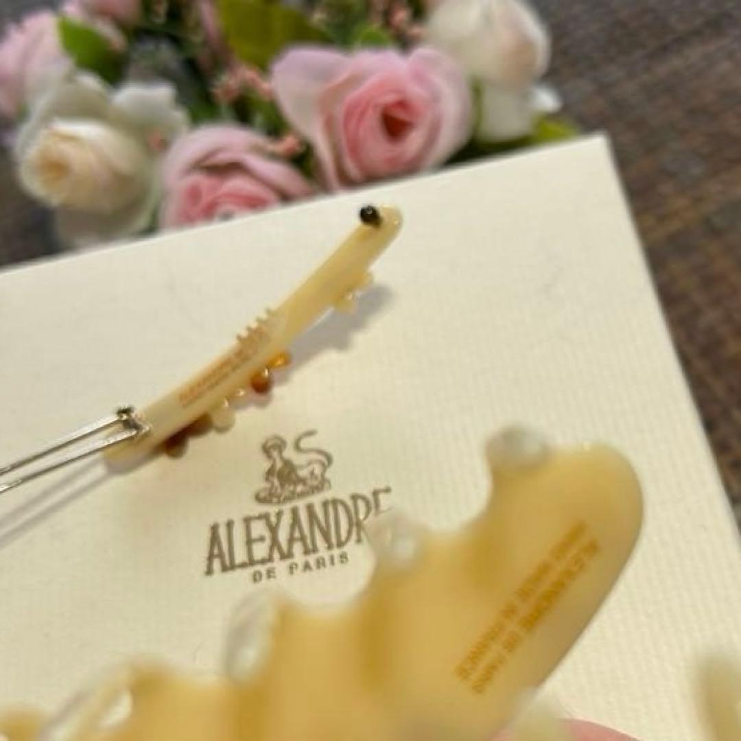 ☆アレクサンドル ドゥ パリ☆お花クリップ&お花ヘアピン☆☆