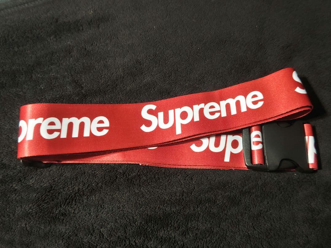 【Supreme】スーツケース・キャリーケース用ベルト