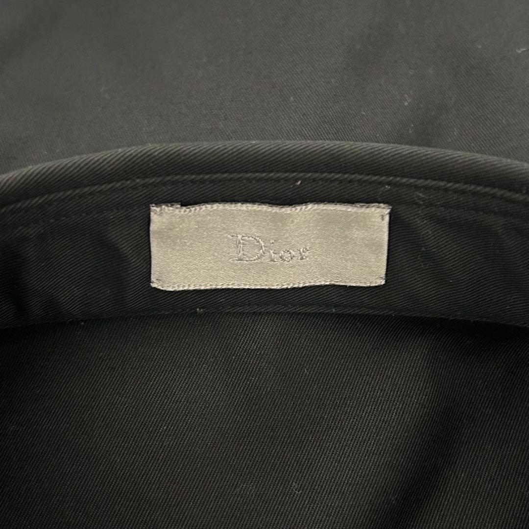 Dior Homme ディオールオム 黒シャツ 長袖 bee刺繍