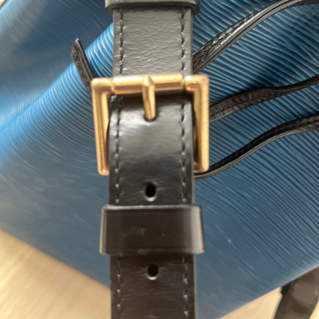 LOUIS VUITTON ルイヴィトン プチ・ノエ　エピ/レザー/BLU