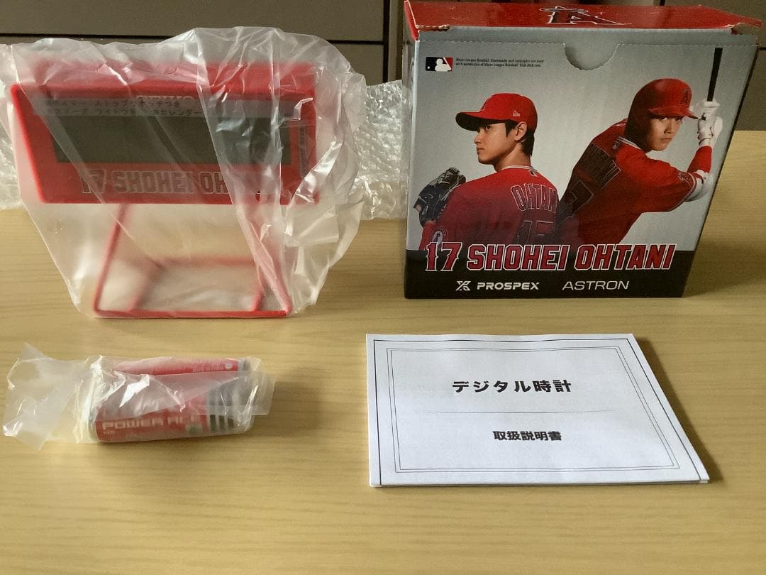 セイコー　スポーツタイマー　デジタルクロック　エンジェルス大谷翔平クロック