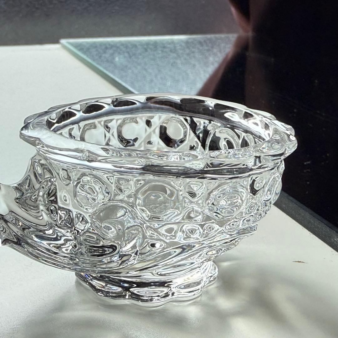 美しい輝きオールドバカラ Baccaratディアマン　ピエーリー★塩入れ★ステキ