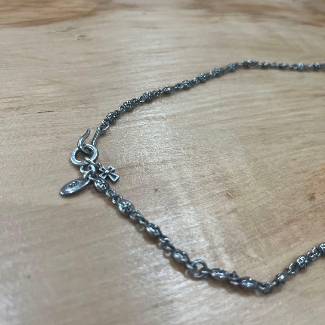 Justin Davis TINY CROSSネックレスチェーン　シルバー925