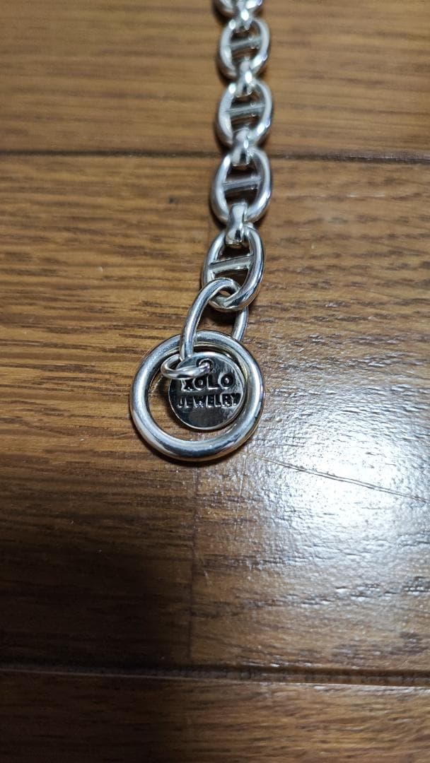 XOLO JEWELRY AnchorLinkBracelet 10mm 美品
