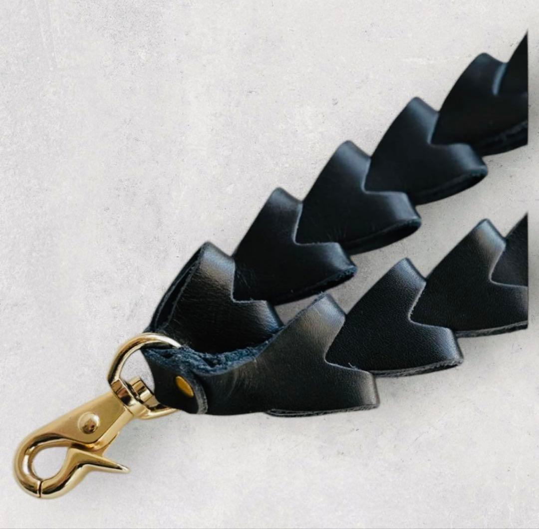 バッグ Santaku 6way grain leather shoulder bag