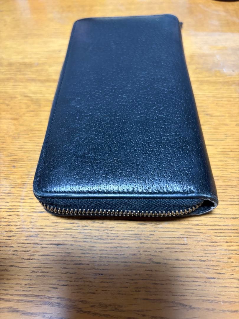 【値下げ可能】Gucci ブラック レザー 長財布