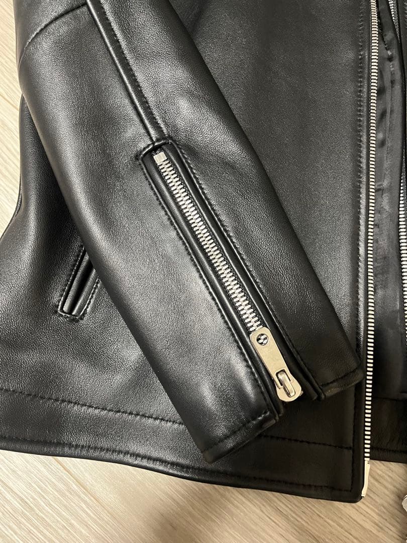 UNITED TOKYO 日本製 ラムレザー シングルライダース 2