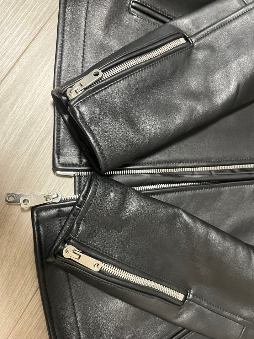 UNITED TOKYO 日本製 ラムレザー シングルライダース 2