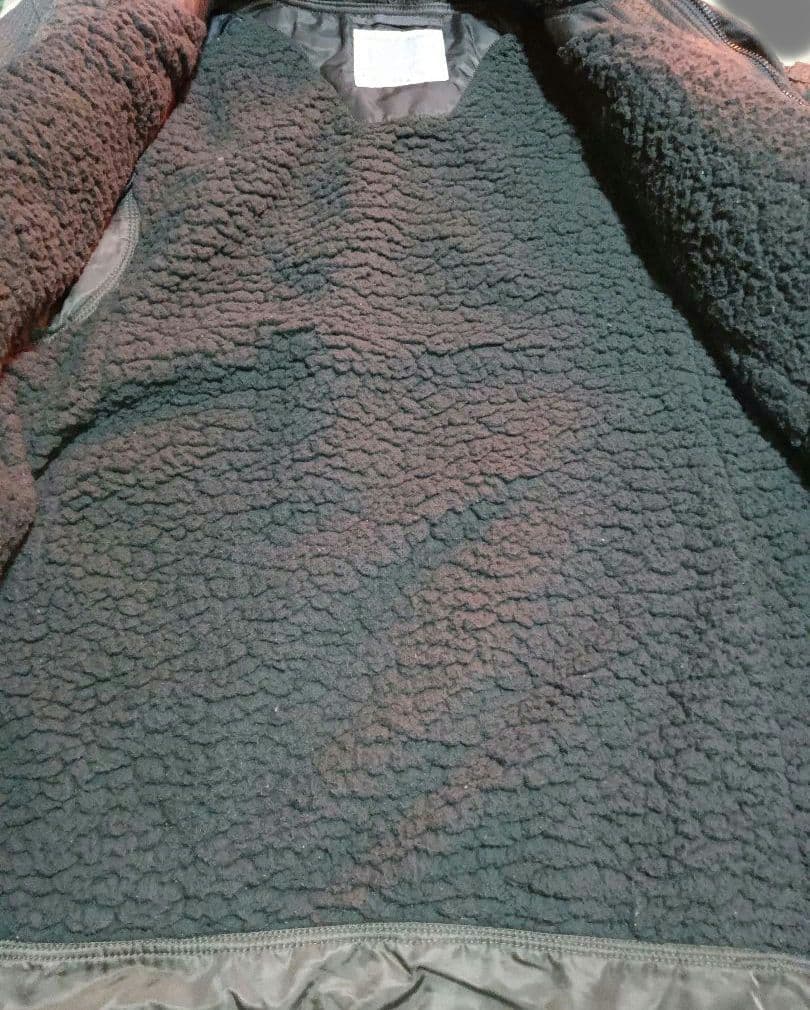 珍しいヴィンテージG.O.Aライダーズジャケットフードファー付きJK カーキ