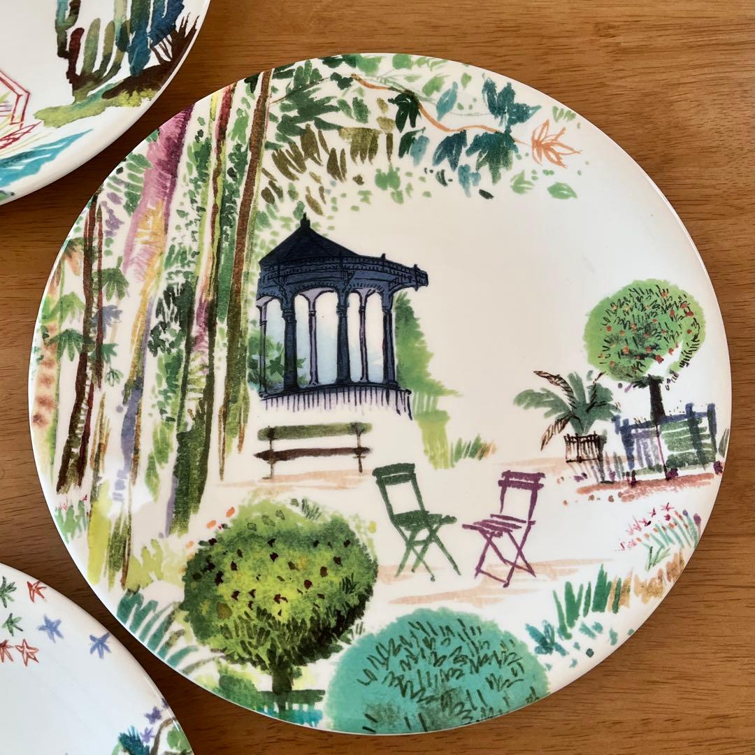 【レア美品】ジアン★ジャルダンエクストラオーディナリー★プレート4枚