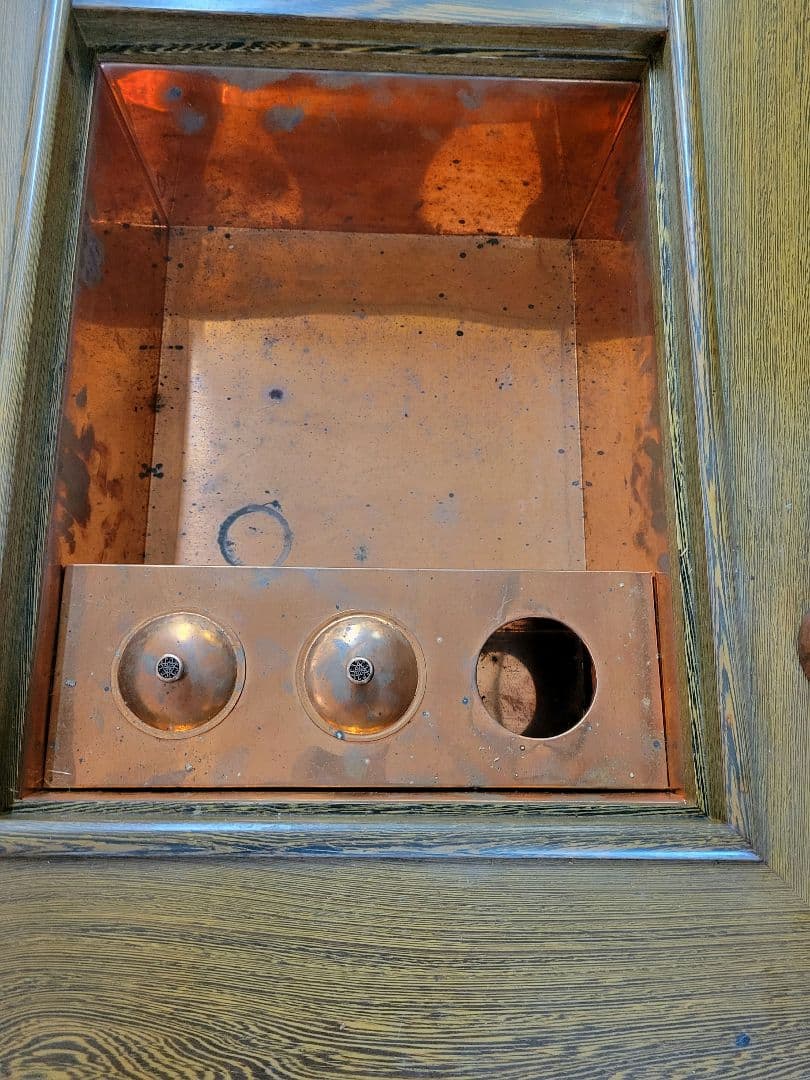 レトロ　希少　鉄刀木　火鉢　座卓　手渡し限定