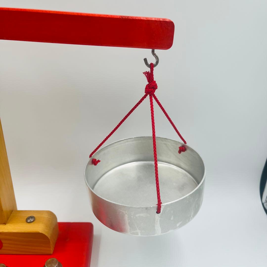 希少　アルビスブラン　天秤　はかり　ニキティキ　知育玩具