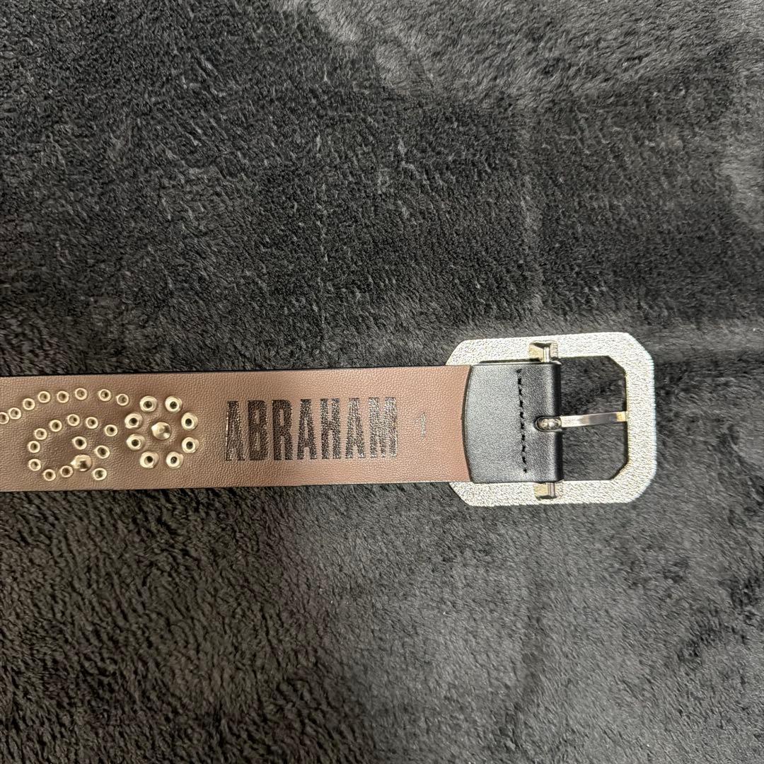 K*様 abraham スタッズベルト Sky 26ー30W