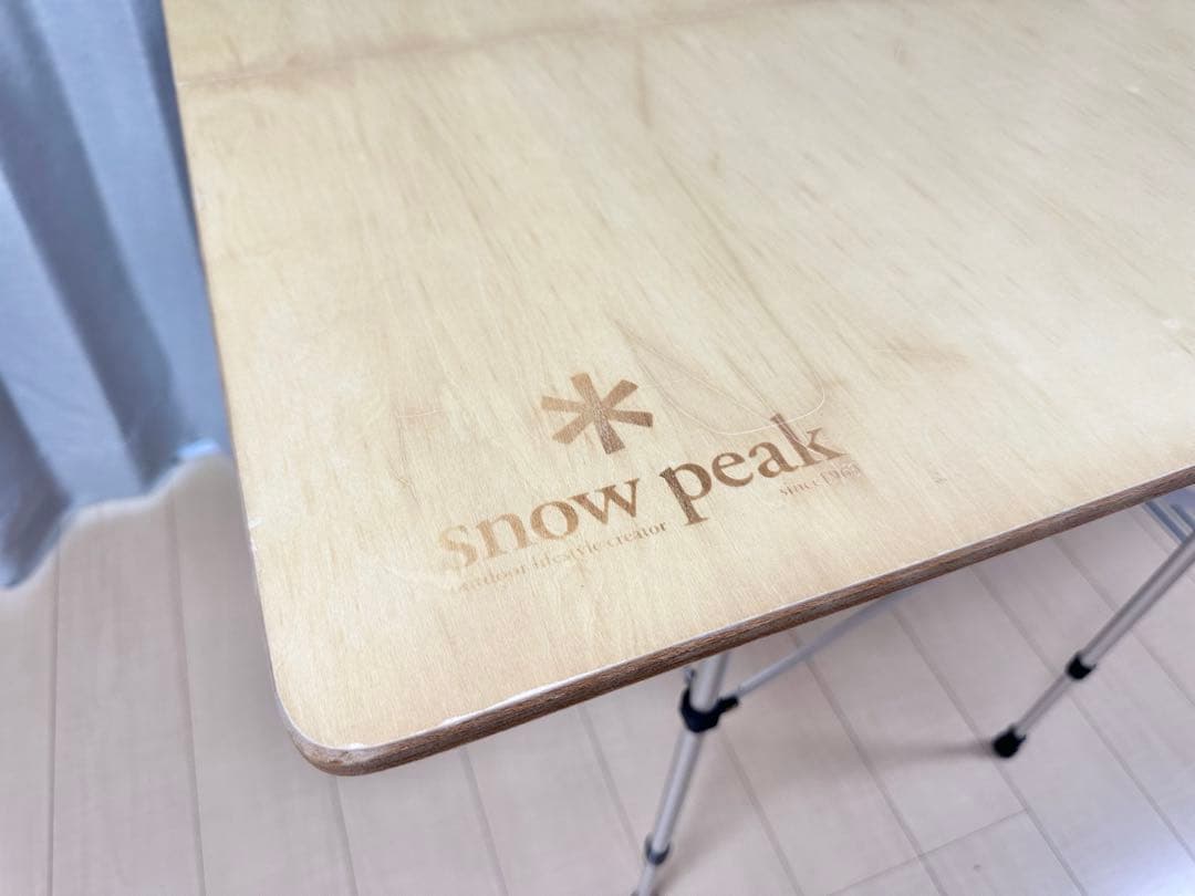 希少 スノーピーク アジャスタブル フォールディングテーブル ケース付き