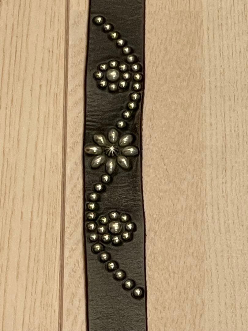 HTC スタッズベルト　アンブレラスタッズ ブラック　34