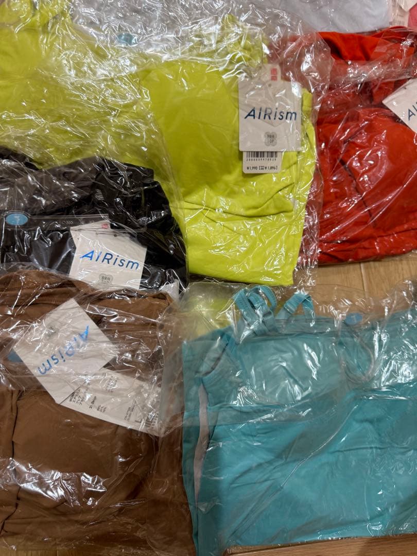 AIRism ブラトップ Lサイズ 複数色セット　15着