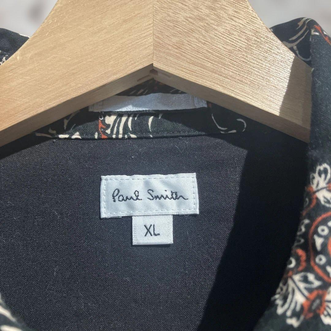 PAUL SMITH ペイズリー柄ウエスタンシャツ　ポールスミス　アーカイブ