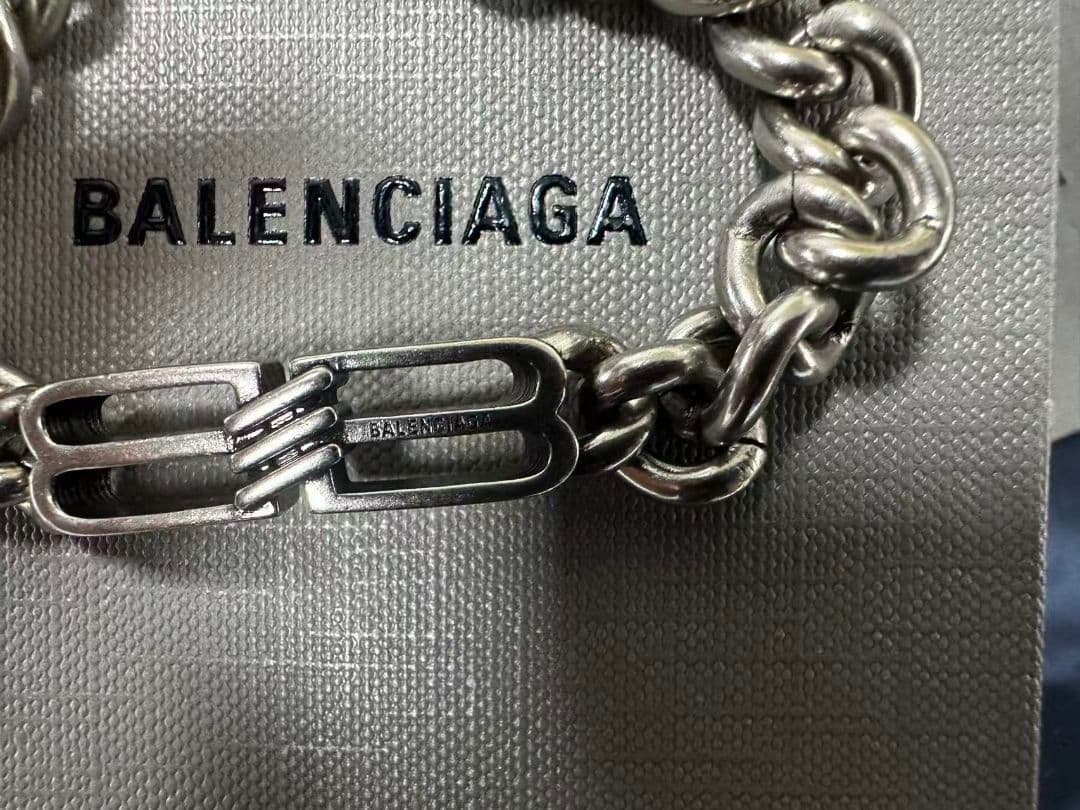 BALENCIAGA チェーンブレスレット Mサイズ