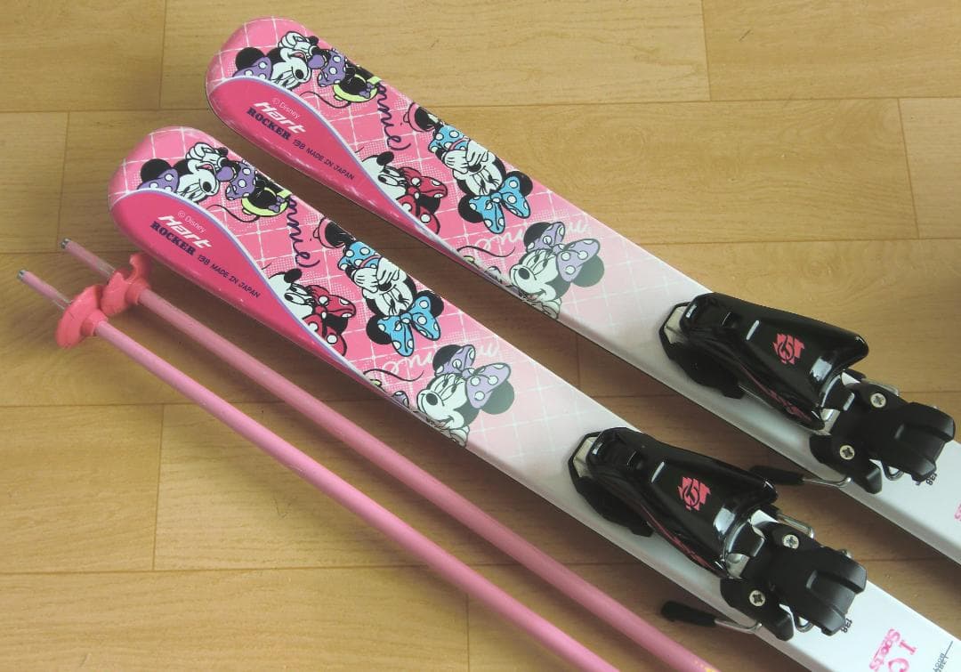 ■12月・1月限定■送料無料■ジュニアスキーセット■138/24■ミニーマウス■