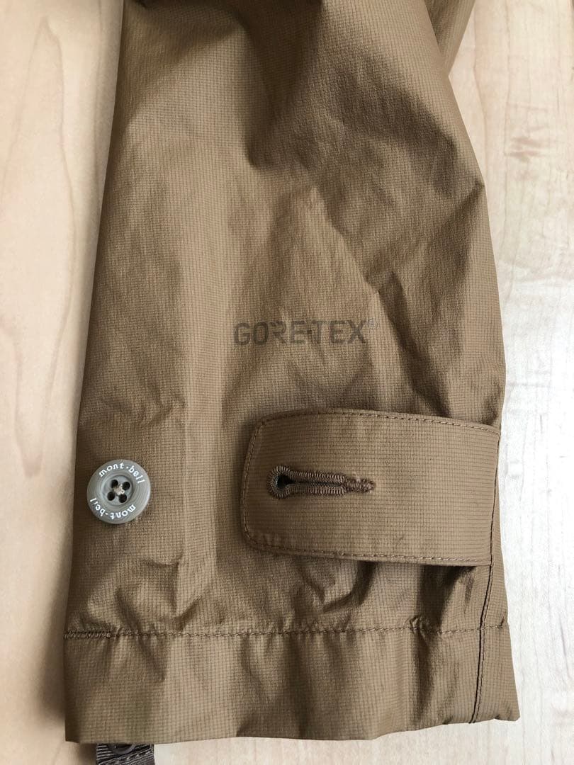 モンベル 3in1トラベルダウンコート Sサイズ キャメル　1101522