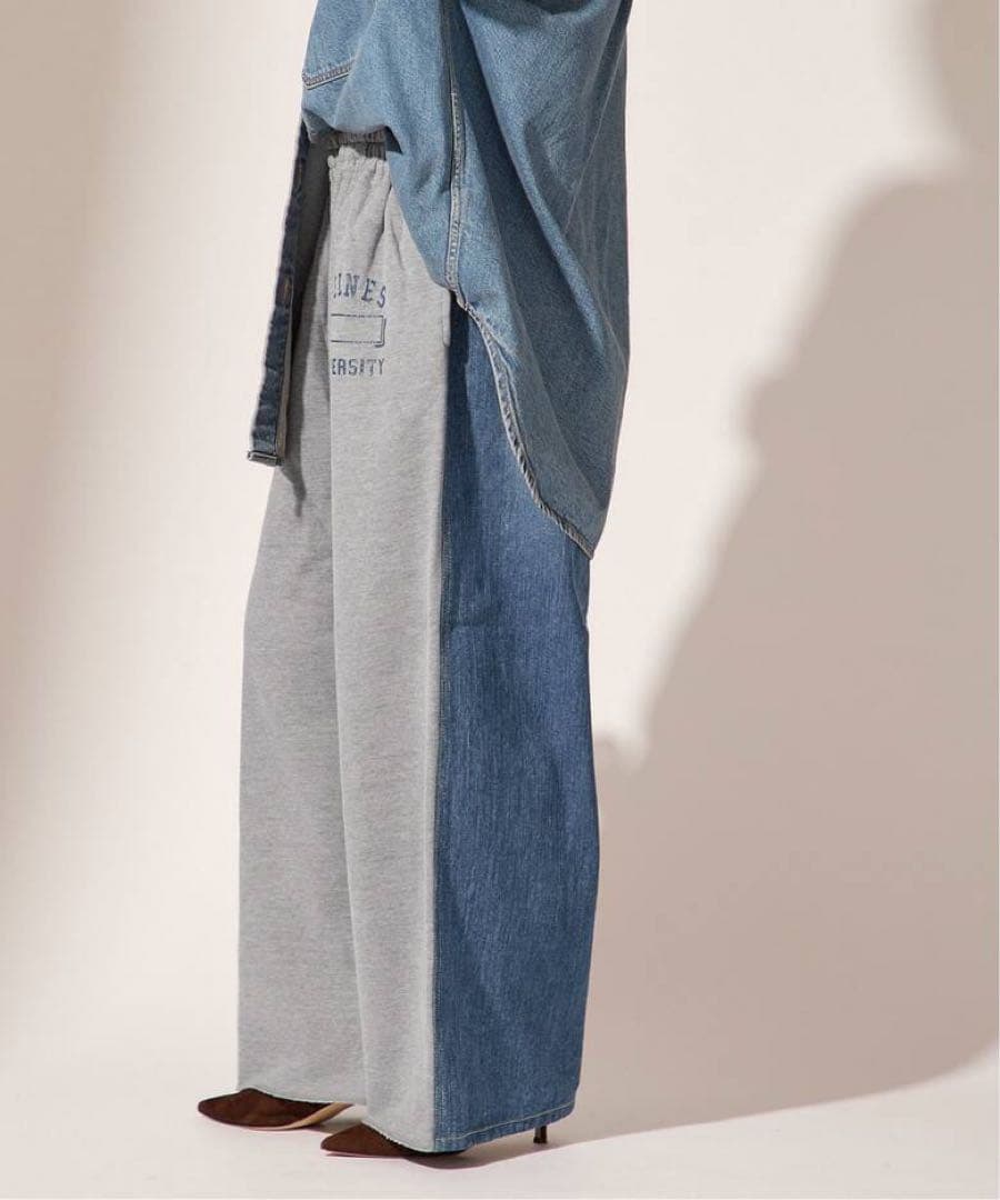 別注【INSCRIRE*LEE*LESSAGE】ドッキングパンツ　XS ブルー