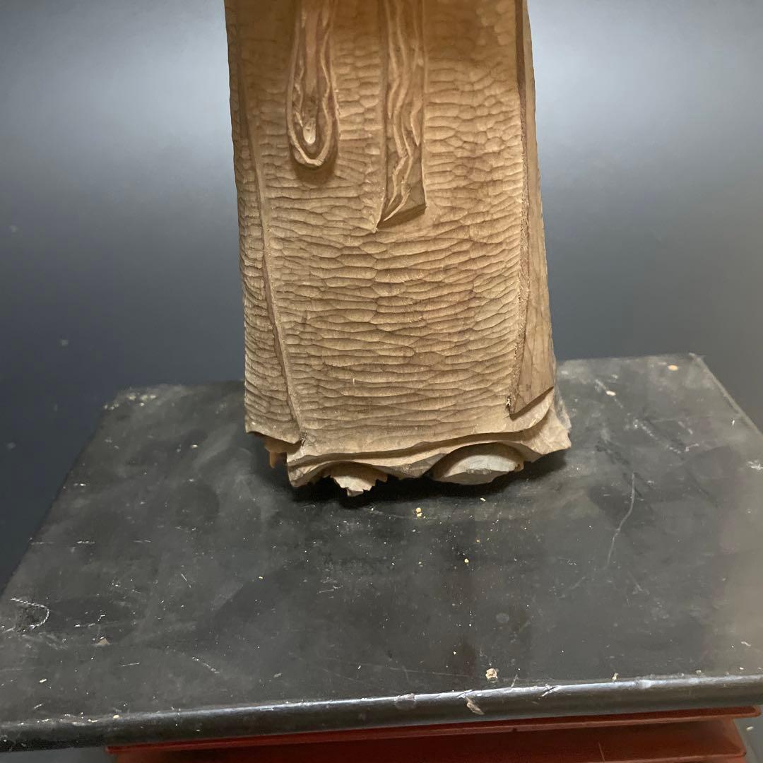 時代物　木喰仏　在名あり　仏像